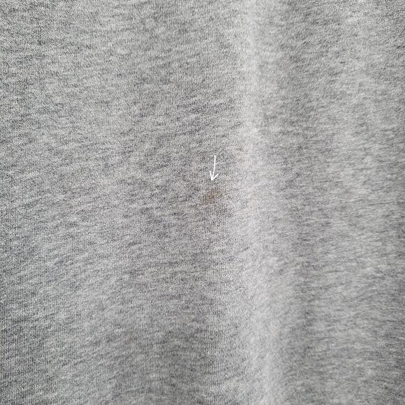 Nordstrom Gray Quarter-Zip Pullover Sweatshirt Long-sleeve Men's Size XXL - Picture 4 of 7